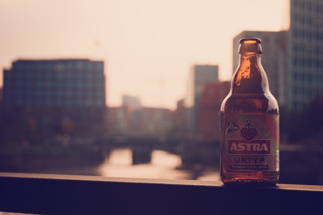 Astra Bier in Hamburg