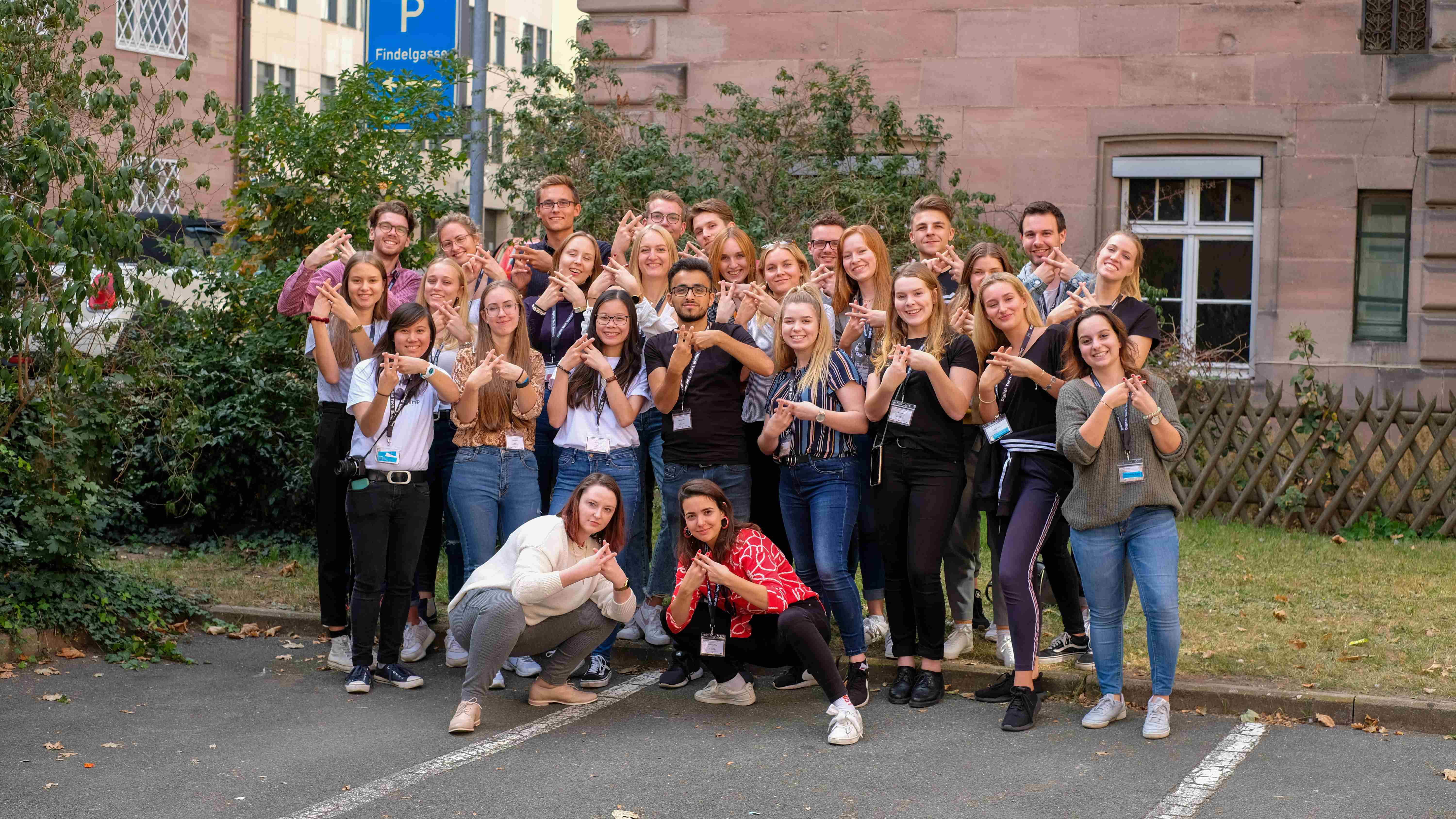 Die Ressortleiter Kommunikation auf dem Ressortleitertreffen in Nürnberg