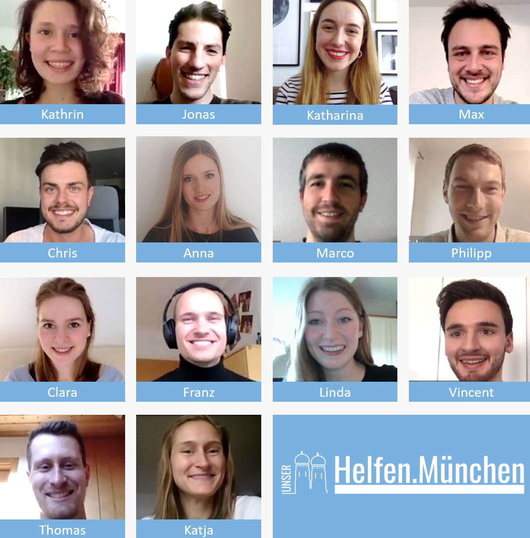 Teambild Helfen München