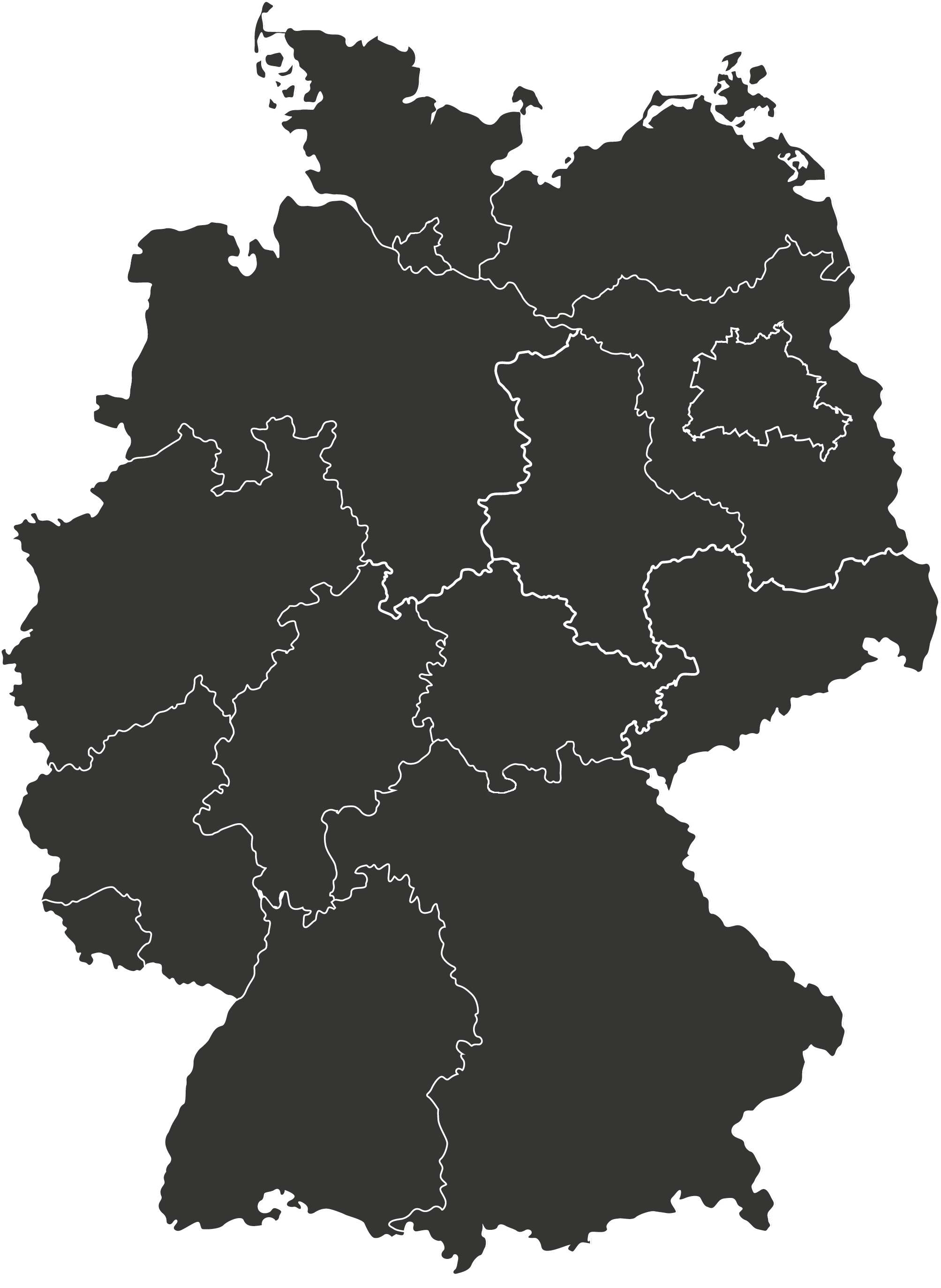 Map of Germany
