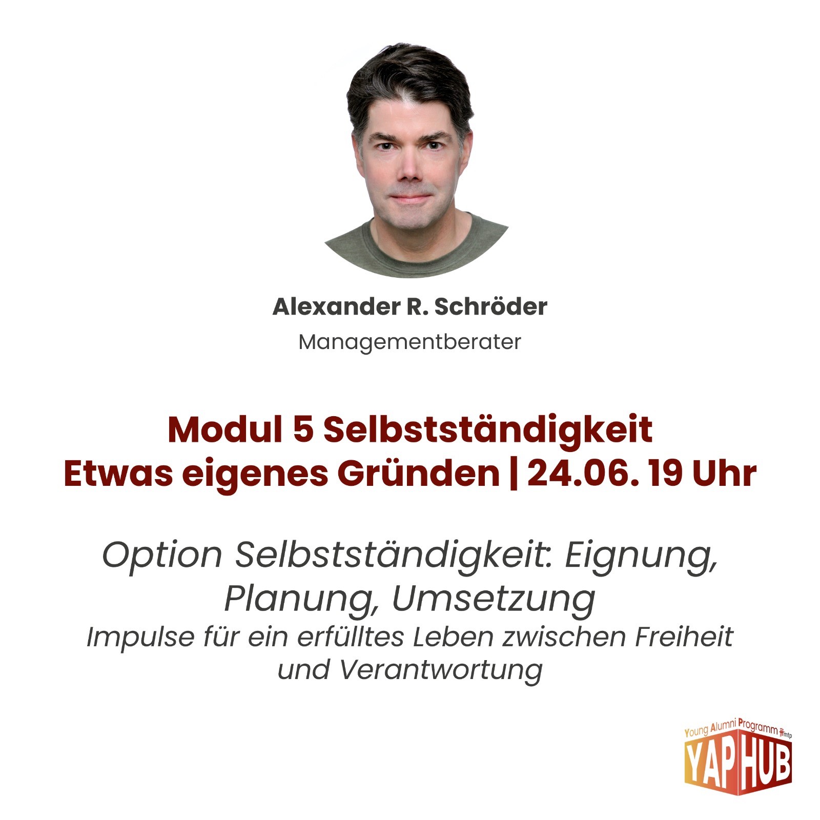 Selbstständigkeit Etwas eigenes Gründen