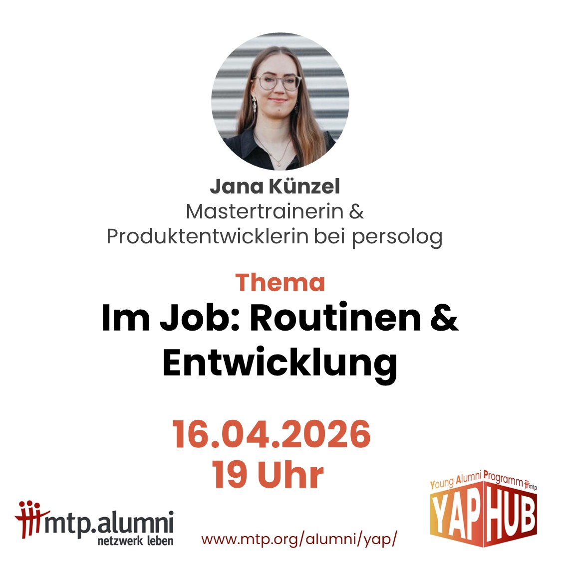 Im Job: Routinen & Entwicklung