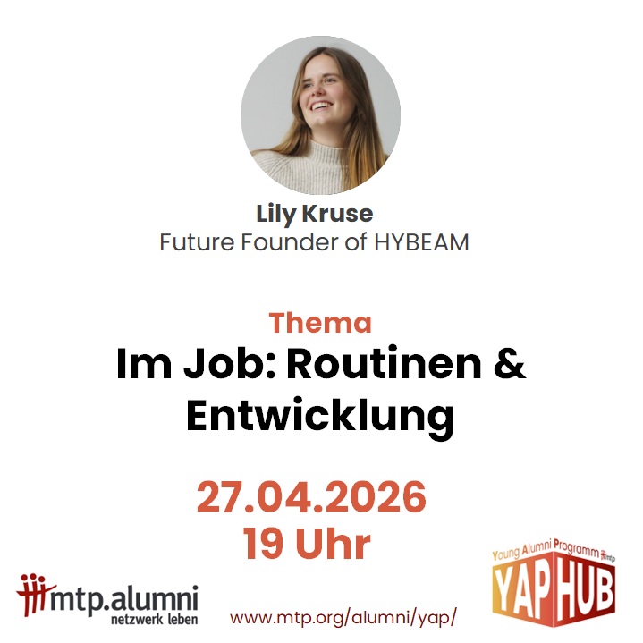 Im Job: Routinen und Entwicklung