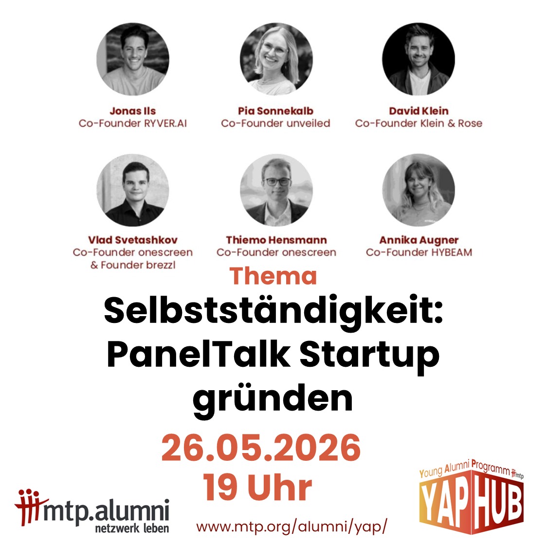 Selbstständigkeit: PanelTalk Startup gründen