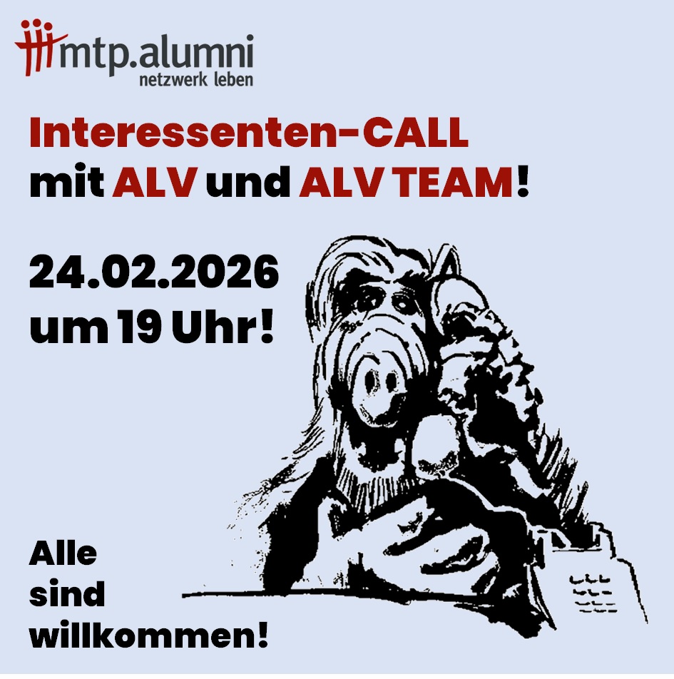 Interessenten-CALL mit ALV und ALV TEAM!